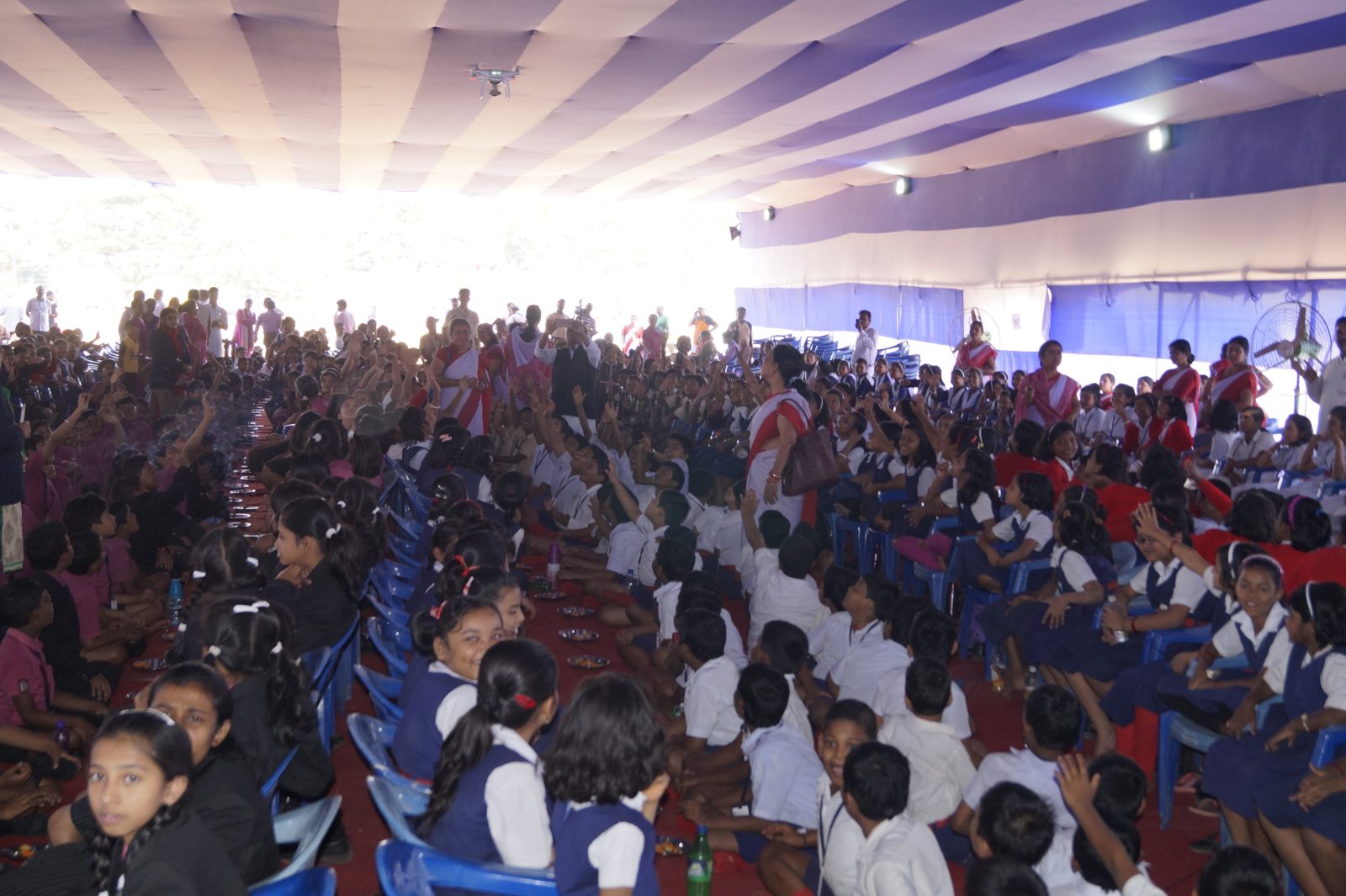 600 daughters were worshipped  in ‘Kanya Pujan’ Programme of HSS Fair at Baramunda Ground, Bhubaneswar.jpg