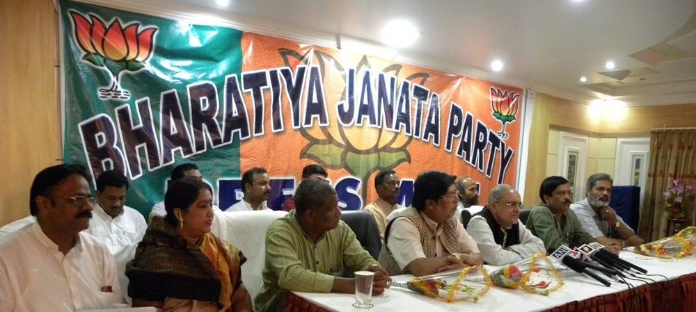 BJP Press Met at Barbil,dt.11.5.09