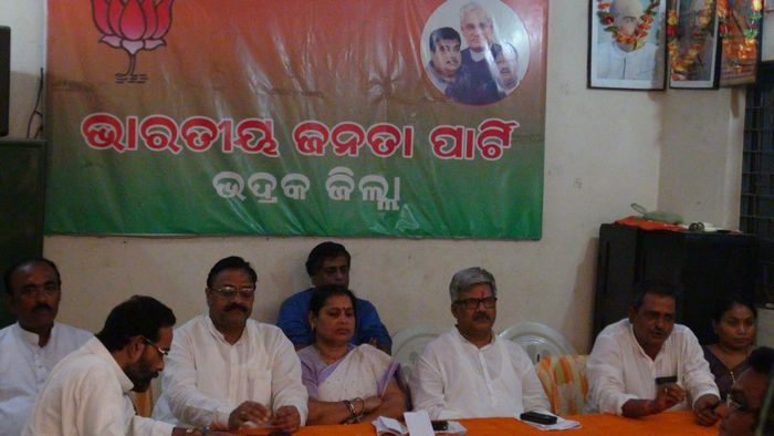 Murli Sharma at a public event in Dhamra
