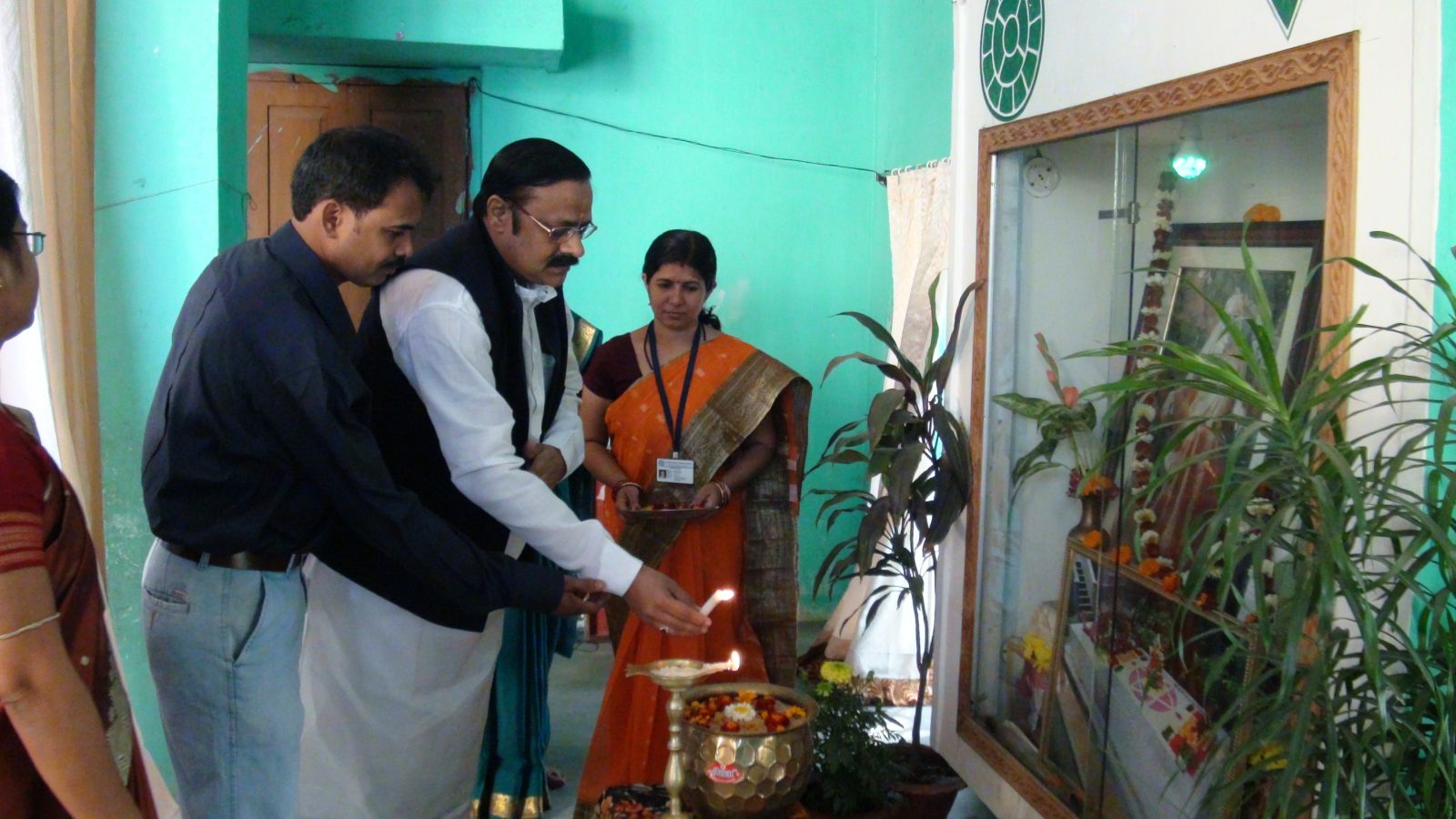 Murli lights lamp in athletic meet of CCIE Public SCHOOL, BBSR